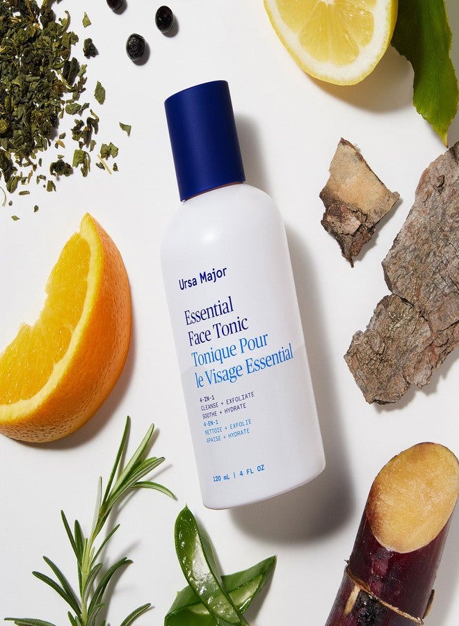 Ursa Major Essential Face Tonic | 4-in-1 Natural Toner to Cleanse, Exfoliate, Soothe and Hydrate | Vegan, Cruelty-Free, Non-Toxic | 4 Ounces - Image 4